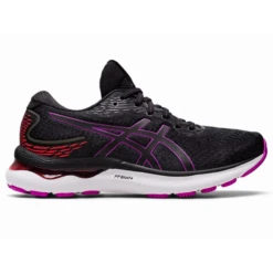 Aquapac Zapatillas Asics Nimbus 24 Negro Morado Mujer