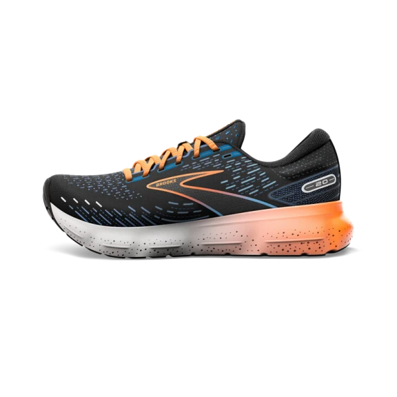Zapatillas Brooks Glycerin 20 Negro Azul Naranja Hombre 2 Zapatillas Brooks Glycerin 20 Negro Azul Naranja Hombre - Imagen 2