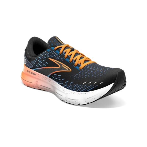 Zapatillas Brooks Glycerin 20 Negro Azul Naranja Hombre 3 Zapatillas Brooks Glycerin 20 Negro Azul Naranja Hombre - Imagen 3