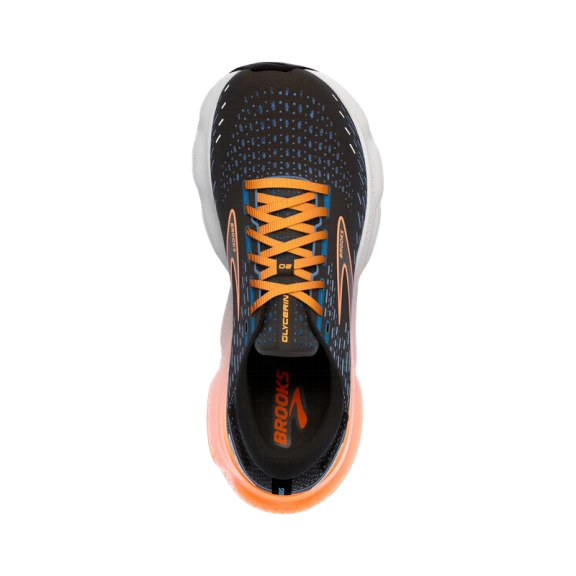 Zapatillas Brooks Glycerin 20 Negro Azul Naranja Hombre 5 Zapatillas Brooks Glycerin 20 Negro Azul Naranja Hombre - Imagen 5