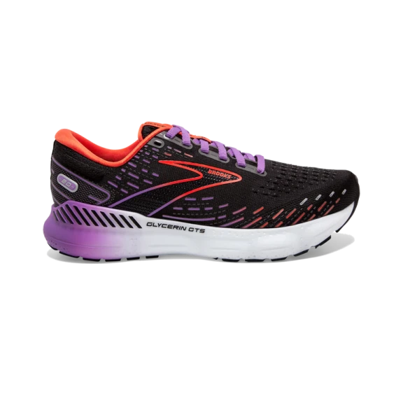 Zapatillas Tienda -Zapatillas Tienda zapatillas brooks glycerin gts 20 negro naranja morado mujer