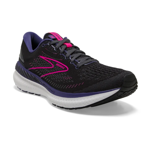 Zapatillas Running Brooks Glycerin GTS 19 Negro/rosa Mujer 2 Zapatillas Running Brooks Glycerin GTS 19 Negro/rosa Mujer - Imagen 2