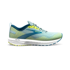 Zapatillas Running Brooks Revel 6 Azul Claro Amarillo Hombre
