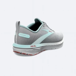 Zapatillas Running Brooks Revel 6 Gris Verde Mujer -Zapatillas Tienda zapatillas running brooks revel 6 gris verde mujer 3
