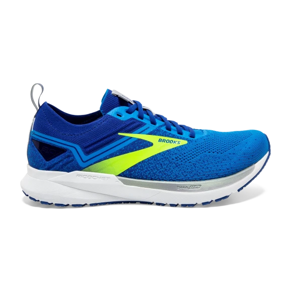 Zapatillas Running Brooks Ricochet 3 Azul Amarillo Hombre 1 Zapatillas Running Brooks Ricochet 3 Azul Amarillo Hombre