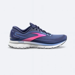 Zapatillas Running Brooks Trace 2 Azul Rosa Mujer