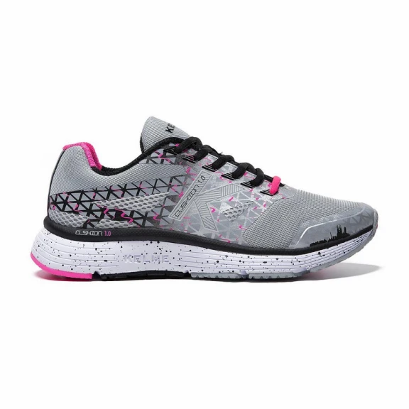 Zapatillas Running Cushion Kelme Barcelona Plata Mujer 1 Zapatillas Running Cushion Kelme Barcelona Plata Mujer