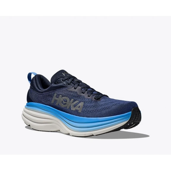 Zapatillas Running Hoka Bondi 8 Azul Hombre 2 Zapatillas Running Hoka Bondi 8 Azul Hombre - Imagen 2