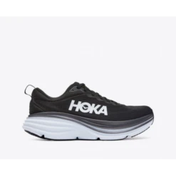 Zapatillas Running Hoka Bondi 8 Negro Blanco Hombre