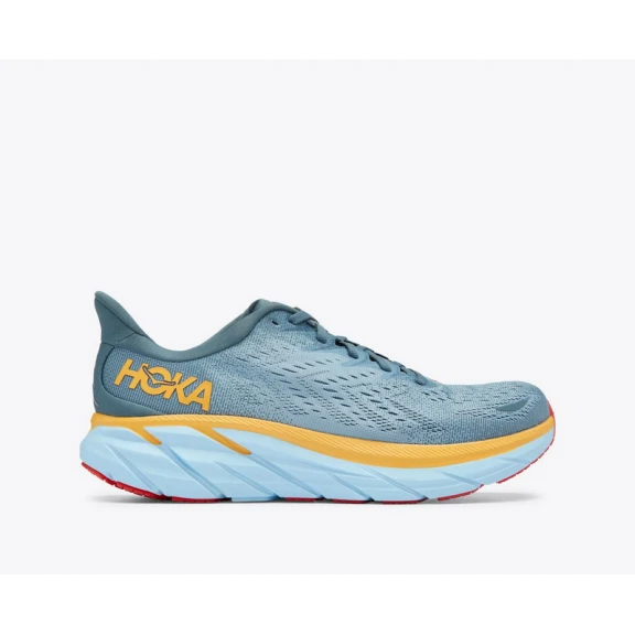Zapatillas Running Hoka Clifton 8 Azul Amarillo Hombre 1 Zapatillas Running Hoka Clifton 8 Azul Amarillo Hombre