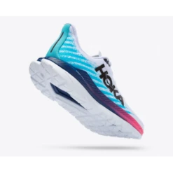Zapatillas Running Hoka Mach 5 Blanco Azul Rosa Hombre -Zapatillas Tienda zapatillas running hoka mach 5 blanco azul rosa hombre 3