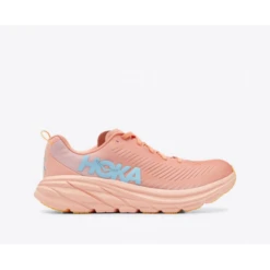 Zapatillas Running Hoka Rincon 3 Coral Azul Mujer