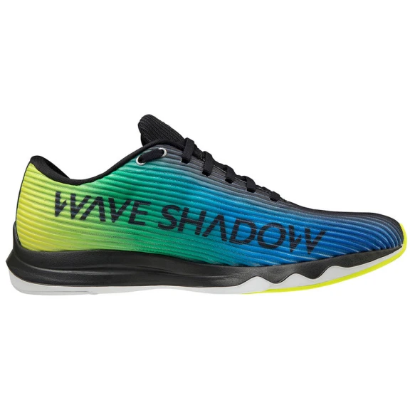 Zapatillas Running Mizuno Wave Shadow 4 Negro Azul Hombre 2 Zapatillas Running Mizuno Wave Shadow 4 Negro Azul Hombre - Imagen 2