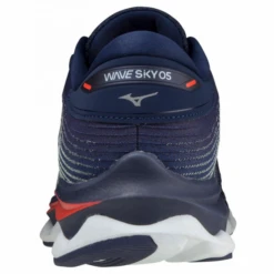 Zapatillas Running Mizuno Wave Sky 5 Azul Gris Rojo Hombre -Zapatillas Tienda zapatillas running mizuno wave sky 5 azul gris rojo hombre 4