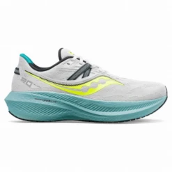 Zapatillas Saucony Triumph 20 Gris Lima Azul Hombre